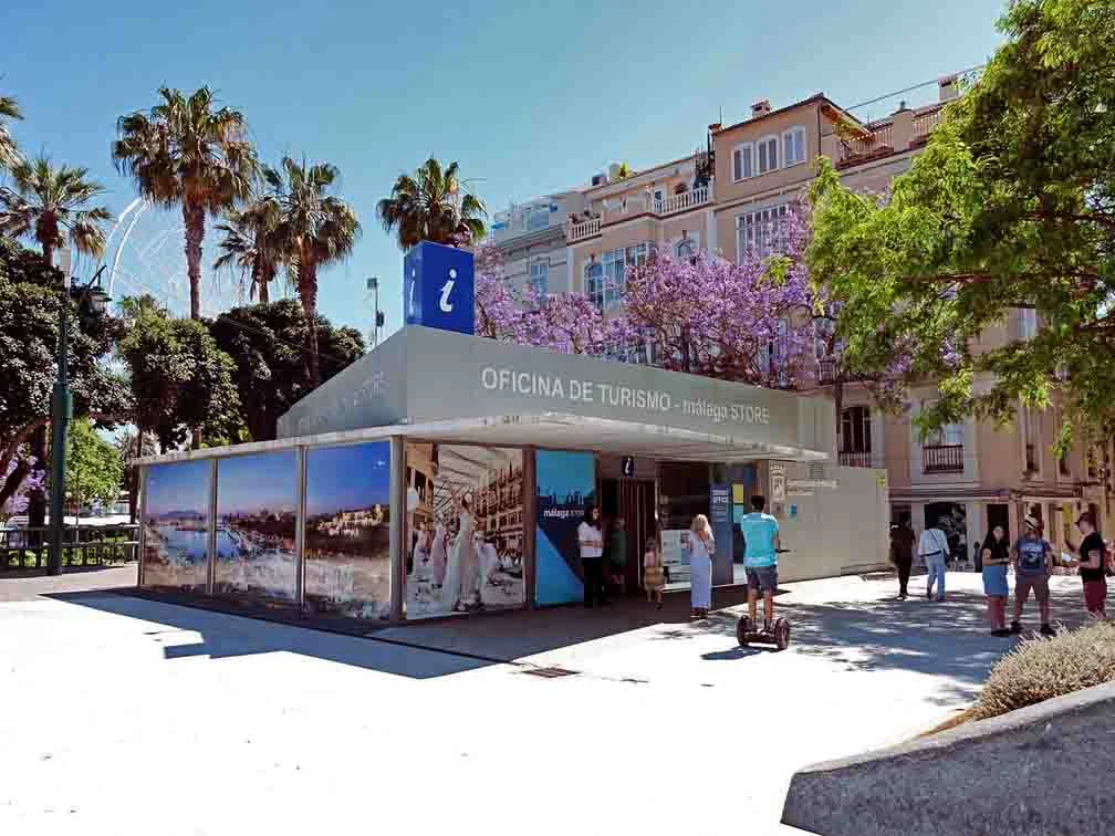 Oficina turismo Málaga Plaza de la Marina