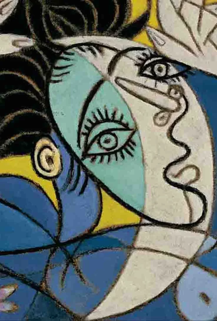 Mujer con brazos levantados Pablo Picasso